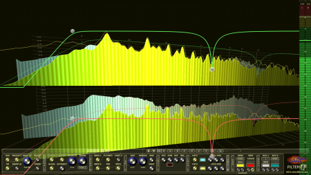 Filterizor 2D 3D multi channel equalizer filter effect audio plug-in VST VST3 AU AAX Free 3d