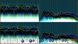 Oscarizor 2D 3D multi channel spectrum analyzer audio plug-in VST VST3 AU AAX Free coloring 2d