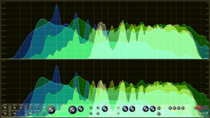 Oscarizor 2D 3D multi channel spectrum analyzer audio plug-in VST VST3 AU AAX Free stereo multi channel spectrum