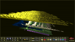 Oscarizor 2D 3D multi channel spectrum analyzer audio plug-in VST VST3 AU AAX Free 3D waterfall multi 6