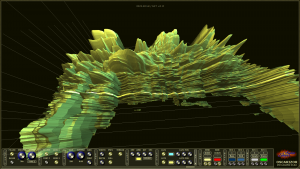 Oscarizor 2D 3D multi channel spectrum analyzer audio plug-in VST VST3 AU AAX Free 3D waterfall gold