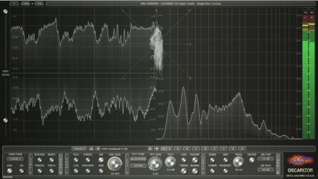 Oscarizor - 2D/3D multi channel spectrum analyzer audio plug-in VST VST3 AU AAX / Free