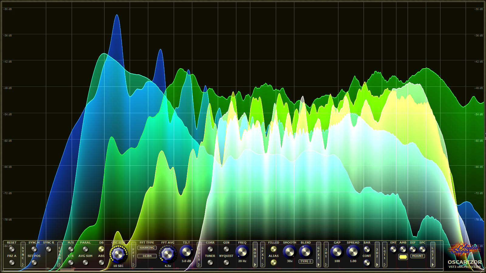 Reserveren Vuilnisbak ik betwijfel het Oscarizor – 2D/3D Multi Channel Spectrum Analyzer Audio Plug-In – Sugar  Audio